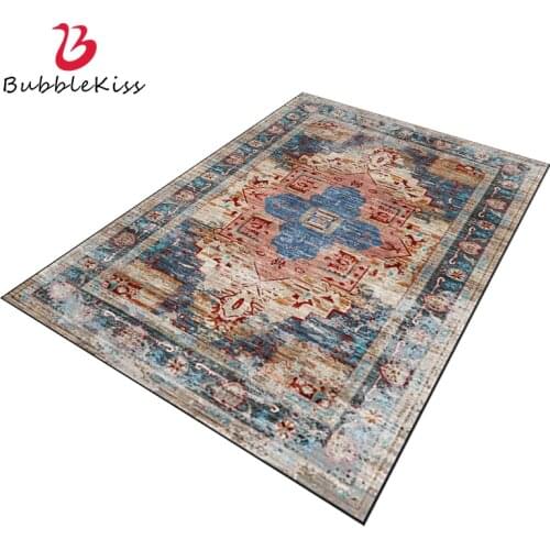 Bubble Kiss Carpets For Living Room Persian Style Rug Retro Warm Home Decor Floor Mat Rug Customize Carpet Soft Anti-Wrinkle Rug
