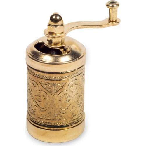 Yellow coffee grinder Pepper Mill