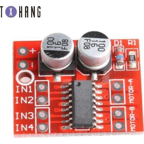 1 pc 2 channel DC Motor Driver Module Reversing PWM Speed Dual H Bridge Stepper Motor Mini victory L298N diy electronics