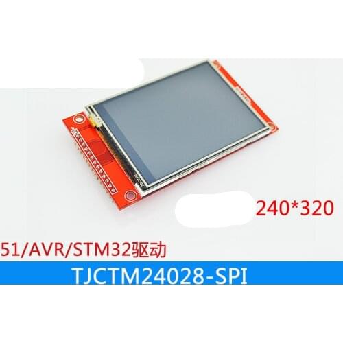 2.8 inch 240*320 TFT display with touch panel least 9IO ILI9341 LCD screen module