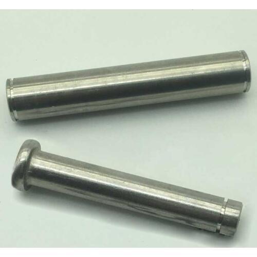 5pcs M5-M6 socket tail locating pins dowels column slotted locate cylindrical pin dowel 304 stainless steel 12mm-45mm length