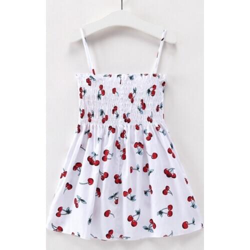 Kids Dresses For Girls Baby Clothes Summer Sleeveless Kids Girl Dress Princess Floral Vestido Infantil Clothing Fashionable 2019