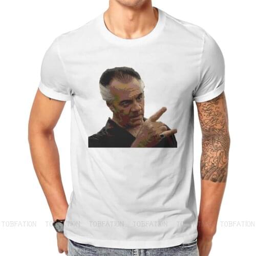Paulie O Neck TShirt The Sopranos Fabric Original T Shirt Men Clothes New Design Oversized