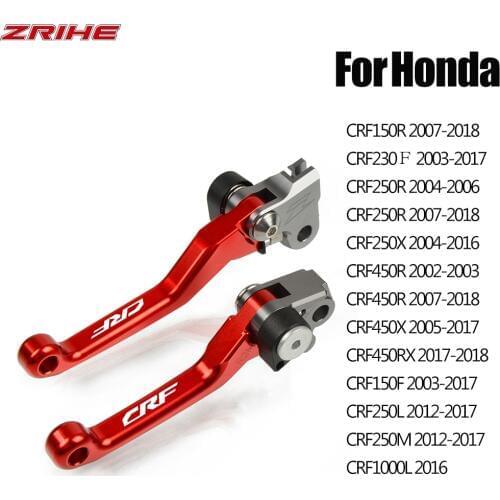 For Honda CRF150R CRF230F CRF250R/X/L/M CRF450R/X/RX CRF1000L Motorcycles Brake Clutch Levers CRF 150 230 250 450 1000 R X F RX