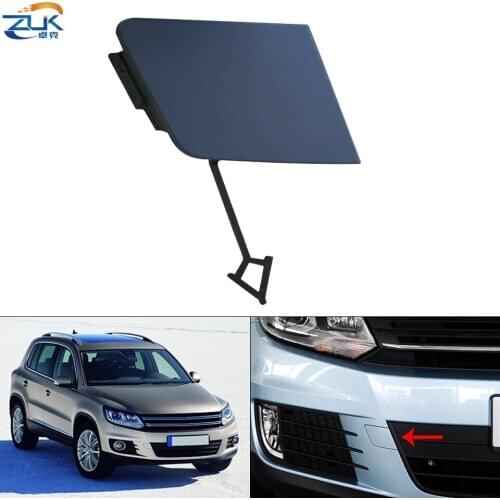 ZUK Front Bumper Hauling Hook Cap Towing Hook Cover Case Lid For TIGUAN 2013 2014 2015 2016 OEM:5KD 807 241 No Color