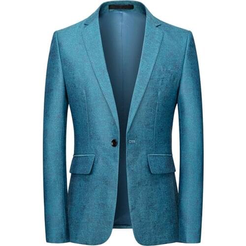 2021 new mens suit jacket fashion printing mens casual wedding jacket stage party business casual single blazer M-6XL