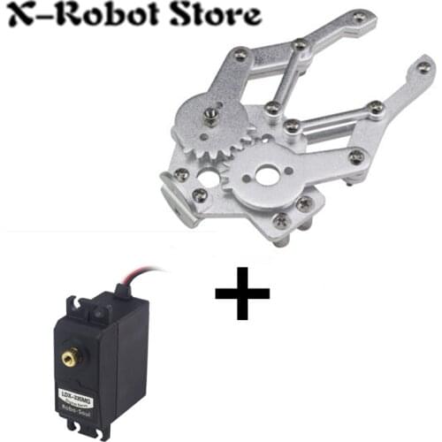 New robot arm gripper / mechanical claw / LDX-335MG digital servo / Aluminum Gripper / 1DOF