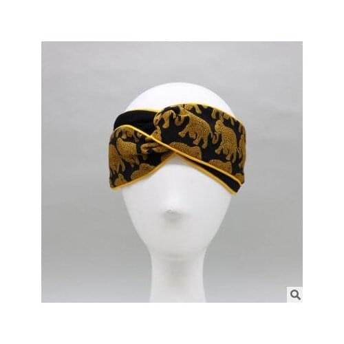 Fashion headbands women simple personality versatile fabric hairbands