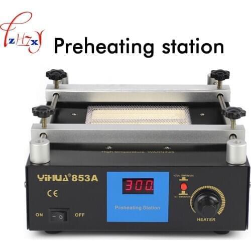 853A constant temperature lead - free preheating station BGA rework station digital display heating platform upgrade 600W 1pc