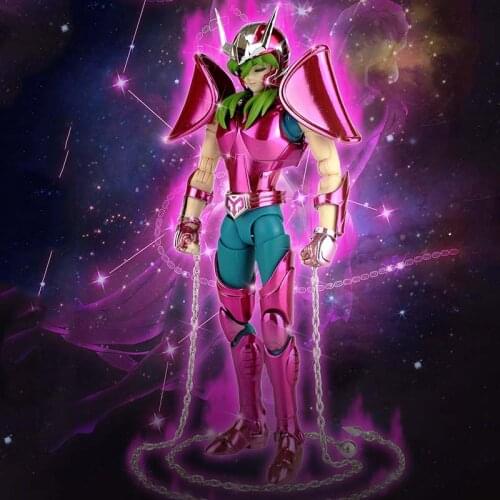 Great Toys GT Bronze Saint Seiya V1 EX Andromeda Shun Helmet Action Figure Cloth Myth Metal Armor Model Colletion Toy