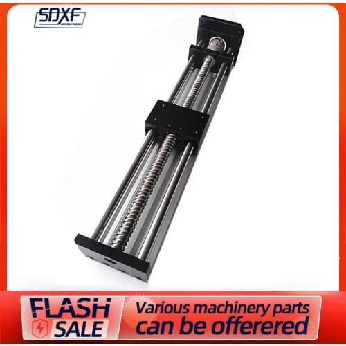 1PCS GGP ball screw linear slide module guide rail stepper motor double optical axis electric cross high precision precision