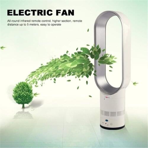 16-inch Bladeless Fan Air Circulation for Home Office Summer Cooling Air Fans Remote Control Super Silent US/UK/EU Plug FS18