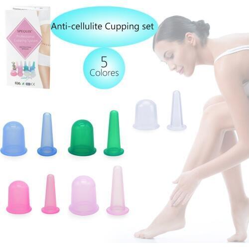 2pcs Jar Vacuum Cupping Cans For Massage Ventosa Celulitis Suction Cup Suction Cups Face Massage Cans Anti Cellulite For Body