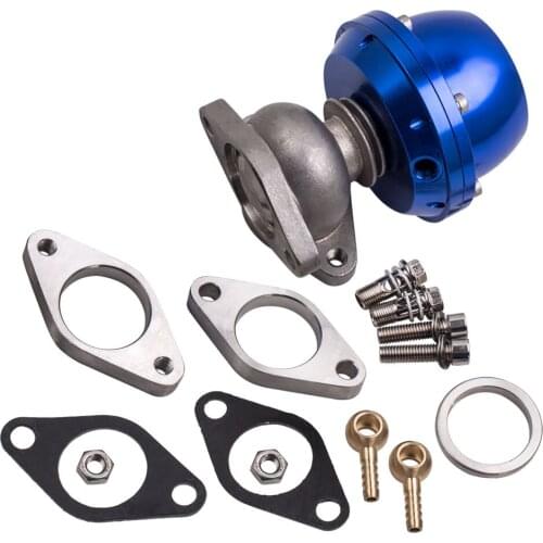 38MM 10PSI BOOST TURBO BILLET ALUMINUM V-BAND VEE PORT BLOW OFF VALVE BOV