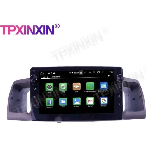 4+128G For Toyota corolla 2006-2013 4G LTE Touch Screen Android 10 Car Multimedia Tesla Player Headunit Audio Radio Navigtion
