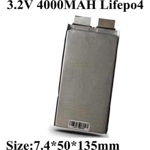 4pcs Rechargeable 3.2v 4000mah Battery with 35C High Rate for RC Models RC Airplane RC Car RC Helicopter Robot Toys