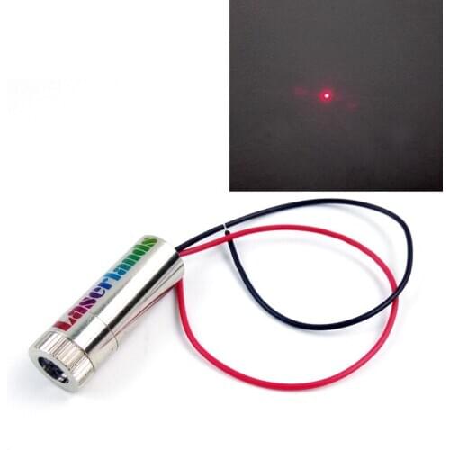 5X Focusable 12*35mm 5mW 650nm 660nm Red Laser DOT Diode Module 3-5VDC