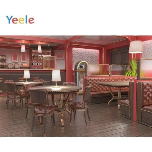 80s Pub Music Jukebox Old Retro Bar Classic Photocall Photography Backdrop Personalized Photographic Background For Photo Studio