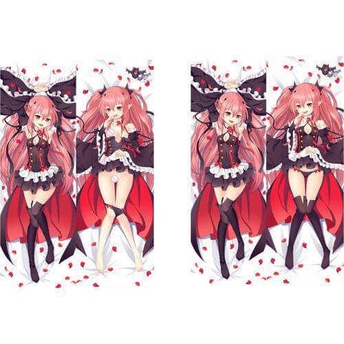 Hot Japanese Anime Hugging Pillow Cover Case Pillowcases Decorative Pillows Double-Sided 2Way 2WT Seraph Of The End