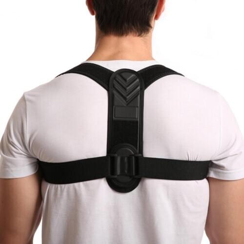 Posture Corrector Adjustable Pain Relief Dual Strap Compact Adjustable Posture Corrector for Men Women
