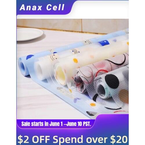 Drawer Mat Waterproof Shelves Mats Moisture-Proof Cabinet Mat Anti-Slip Fridge Kitchen Table Refrigerator Pad Paper