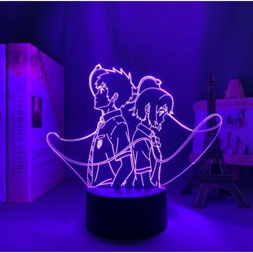 Manga 3d Lamp Your Name Figure for Childrens Room Decor Night Light Kids Bithday Gift Your Name Anime Led Light Bedroom