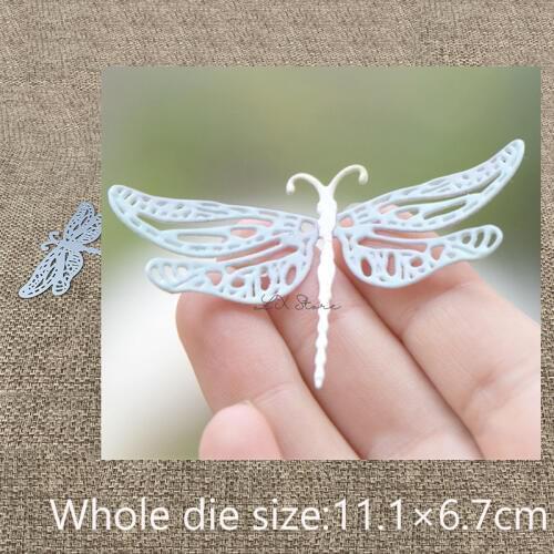 New Design Craft Metal Cutting Die die cuts dragonfly insect decoration scrapbook Album Paper Card Craft Embossing die cuts