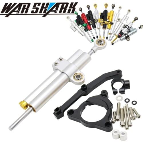 Motorcycle Accessories Steering Damper Stabilizer Shock Absorber Direction Mount Bracket for KAWASAKI Z800 Z 800 2013-2016 CNC