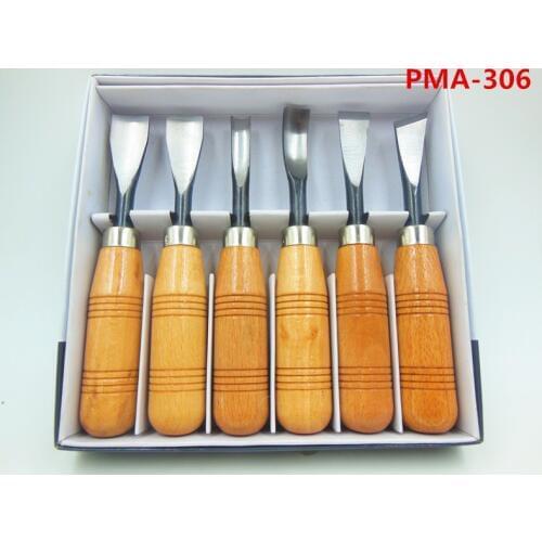 NEW 6Pcs/set Wood Cut Knife Tool Set DIY Hand Wood Carving Tools Chisel Set Knives Tool Set Woodworking Hand Tools