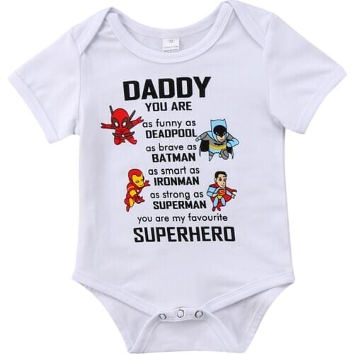 Baby Boy Girl Clothes Newborn Cartoon Character Letter Print Short Sleeve Cotton Soft Infant Baby Outfits Romper Jumpsuit