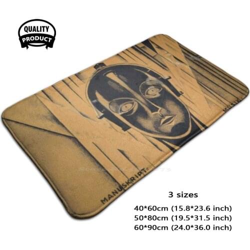 Metropolis Official Poster Soft Foot Pad Room Goods Rug Carpet Metropolis Metropolis Film Metropolis Movie Fritz Lang
