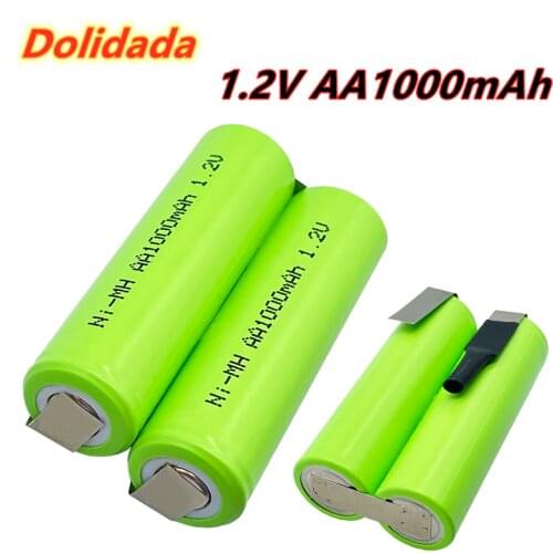 NI-MH 2.4V 1000mah 1000mAh Rechargeable Battery DIY for Water pik WP-900 Remington Barba Trimmer Shaver Razor