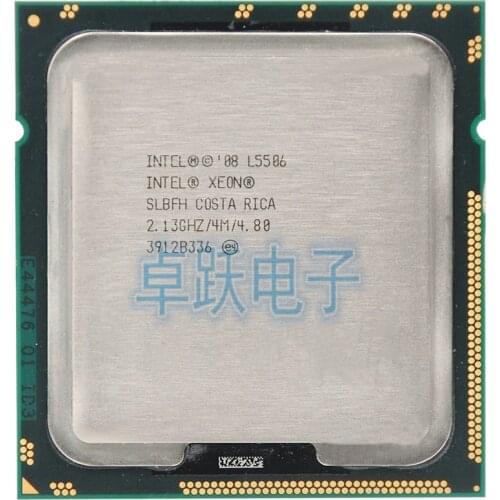 Intel L5506 SLBFH Server CPU LGA1366 2.13GHz Quad-Core cpu Free shipping
