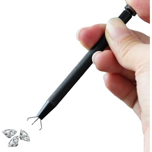 Stainless Steel Diamond Claw Jewelry Clamps Professional Steel Belly Ear Tongue Septum Lip Piercing Tool Tweezer Clamp Plier