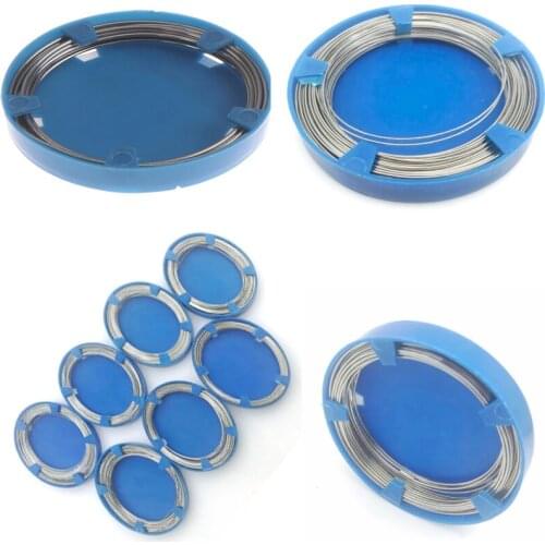 Dental Stainless Steel Wire For Orthodontic Teeth Surgical Instruments 0.5/0.6/0.7/0.8/0.9/1.0/1.2/1.4/1.6mm