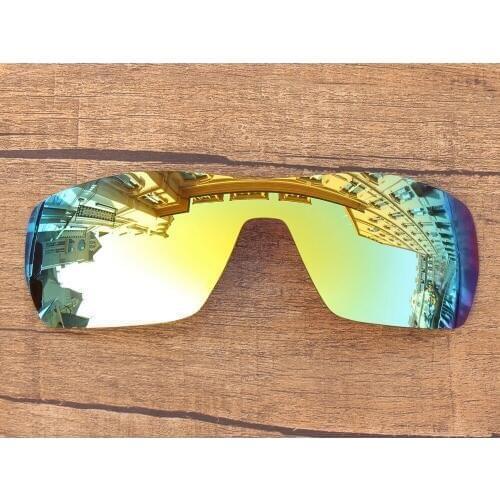 Vonxyz 24K Mirror Polycarbonate Replacement Lenses for-Oakley Offshoot Frame