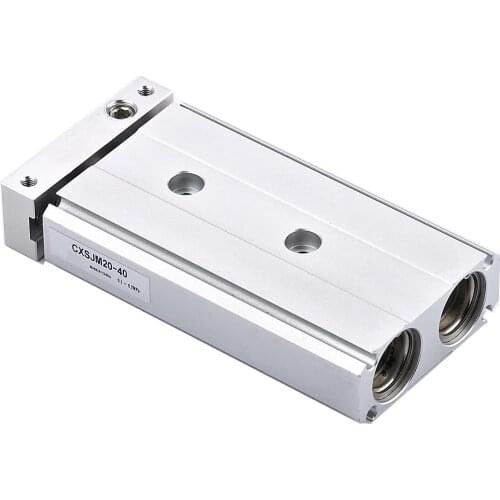 High quality CXSJ series CXSJM15-20 bore 15mm stroke 20mm slide bearing compact air cylinder dual rod air cylinder CXSJM15*20
