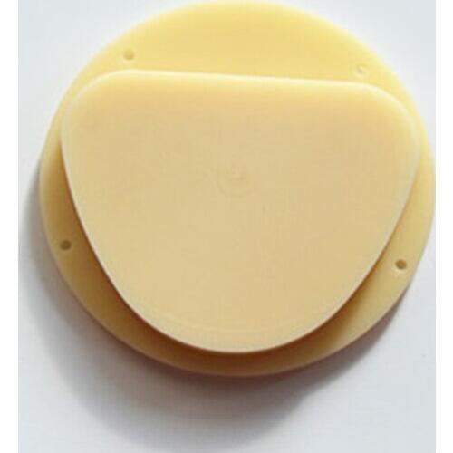 20 Pieces 89*71*12mm~16mm Dental Lab Material Pmma Disk Dental PMMA Block for Amann Girrbach A1 A2 A3 Temperary Crown