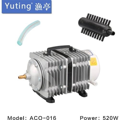 450L/min 520W SUNSUN ACO-016 Electromagnetic Air Compressor for Hydroponics Pond Aquarium Fish Tank Air Pump Aquaculture Aerator