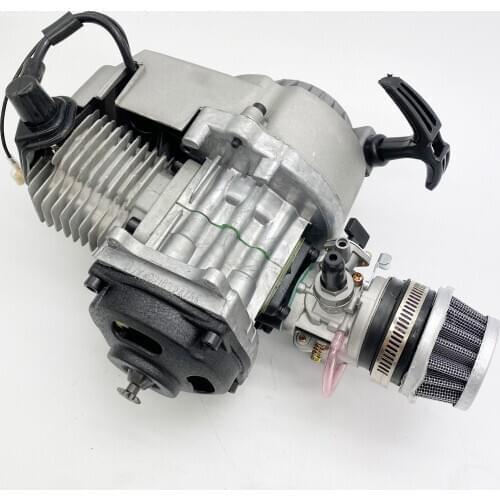 49CC PULL-START 2-STROKE ENGINE&TRANSMISSION FOR ATV POCKET MINI BIKE SCOOTER vv