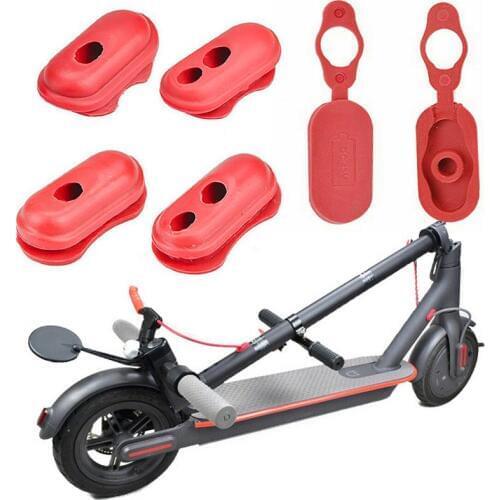 5pcs Rubber Charge Port Cover Waterproof Rubber Plug for XIAOMI M365 Electric Scooter Parts Skateboard Accessories Outdoor Tools