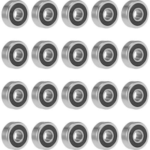 604ZZ/604RS Deep Groove Ball Bearing Double Shield 4mm x 12mm x 4mm Bearing Steel Bearings (Pack of 20)
