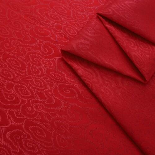 Satin fabric brocade fabric material for Cheongsam and Kimono fabrics for sewing DIY