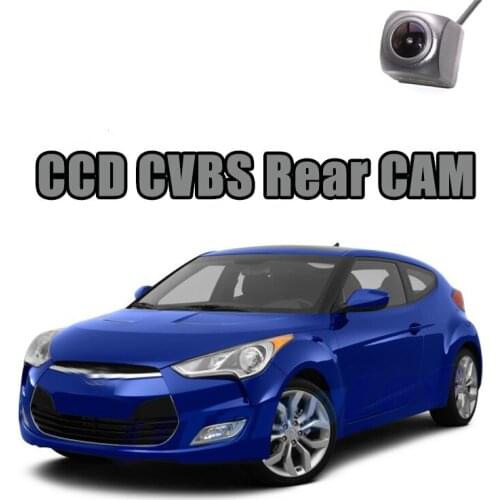 Car Rear View Camera CCD CVBS 720P For Hyundai Veloster 2011~2015 Reverse Night Vision WaterPoof Parking Backup CAM