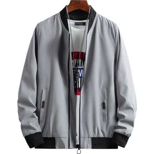 HCXY brand jacket for men 2020 spring and autumn New fashion mens jackets and coats Casual Solid color jacket male
