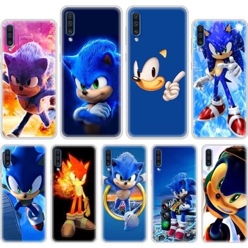 Case For Samsung Galaxy A50 A10 A70 A30 A20e A40 A20s A20 A10s A50s Matte Phone Cover Funda Soft Shell Supersonic Sonic Game Sac