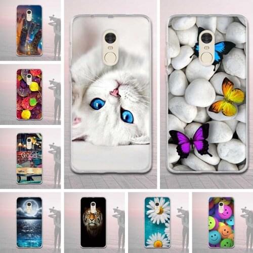 For Xiaomi Redmi Note 4 Case Silicone Soft TPU For Xiaomi Redmi Note 4 Cover Cute Animals Pattern For Xiaomi Redmi Note 4X Cover