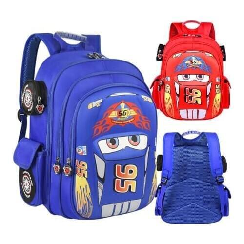 Children Cartoon 3D Car School Bags Boys Girls Primary School Backpack Kids Kindergarten Backpack Schoolbags Mochila Infantil