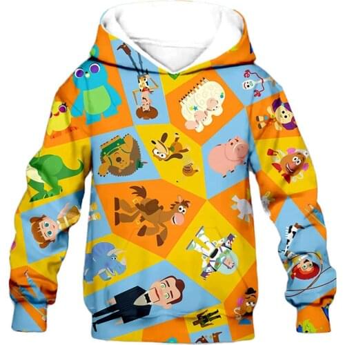 Toy Cosplay Story 4 Sport 3D Printed Hoody Children Fashion long Sleeve kid Funny Cartoon Hudy Sweatshirt Andy Hoodie