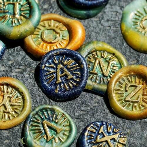 Exquisite 26 Letter Wax Seal Wax Seal Stamp Envelope Sealing Wedding Invitation For Friends Wax Stamp Making Tools